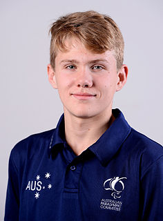 Timothy Hodge Australian Paralympic swimmer