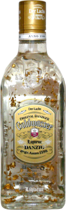 Liqueur Danziger Goldwasser aux paillettes d'or 40° - Distillerie Der Lachs