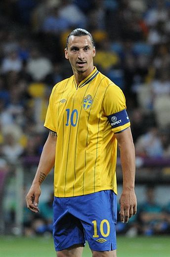 Zlatan Ibrahimović maakte voor Zweden de meeste doelpunten