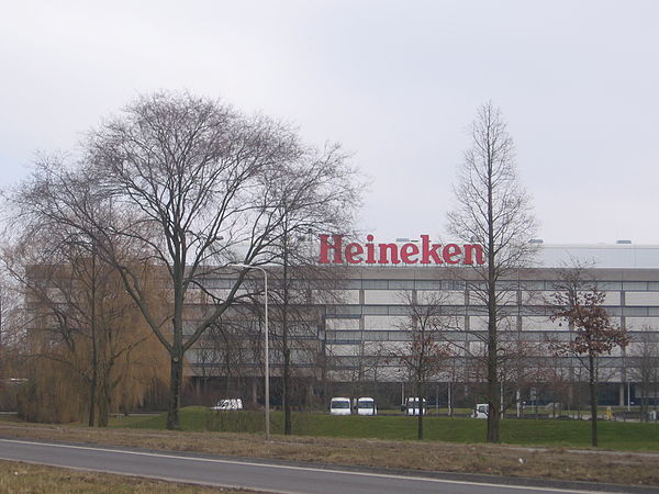 Heineken brewery in Zoeterwoude, Netherlands