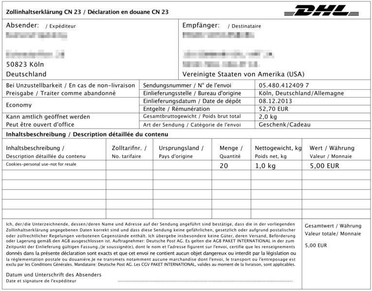 File:Zollinhaltserklärung CN 23 - DHL-Paket D-USA.png