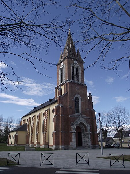 File:Église de l'Invention-de-Saint-Étienne de Laloubère.JPG