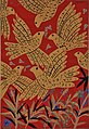Πουλιά Ακρυλικό, μικτή τεχνική, 68,8 x 47 εκ. Εθνική Πινακοθήκη Ελλάδος Δωρεά καλλιτέχνη.