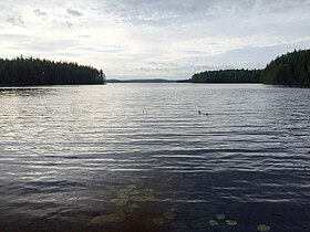 Вид с северо-западного берега