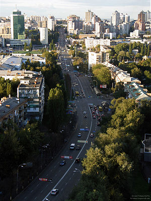 Povitrianykh Syl Avenue