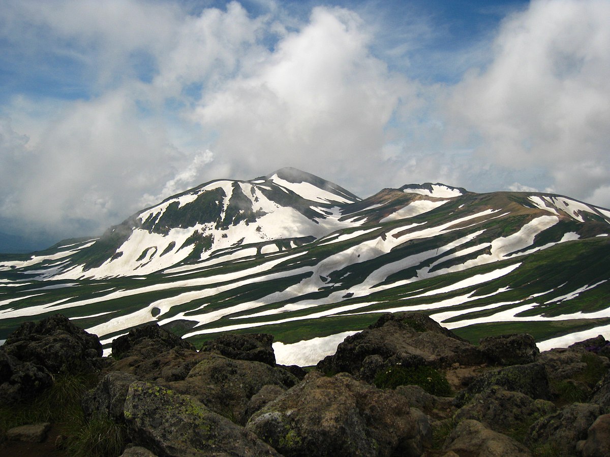 File 旭岳とゼブラ模様 Mt Asahi And A Striped Pattern Panoramio Jpg Wikimedia Commons