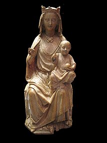 Мадоната с Младенеца, около 1240 – 1250 г., Париж.