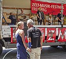 Bilder vom Zelt Musik Festival 2022 in Freiburg im Breisgau. Die 111. Stadtaktion des ZMF in Freiburg