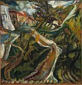 Chemin de la Fontaine des Tins at Céret, ca. 1920, Henry and Rose Pearlman Collection on long-term loan to the Princeton University Art Museum