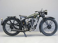 BSA X34-0 uit 1934.