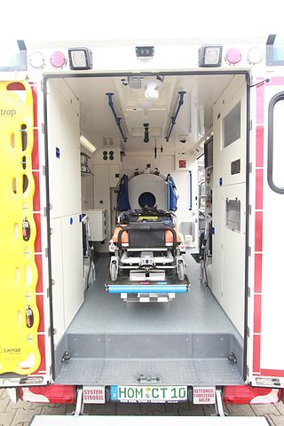<span class="mw-page-title-main">Mobile stroke unit</span> An ambulance that specializes in treating stroke
