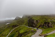 A view of The Quiraing in Isle of Skye, Scotland, in August 2021.