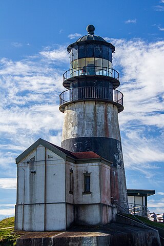 <span class="mw-page-title-main">Cape Disappointment Light</span> Lighthouse in Washington, United States