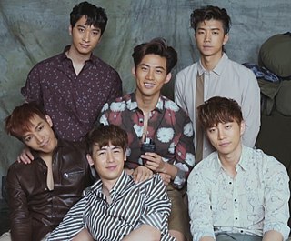 2PM South Korean boy band