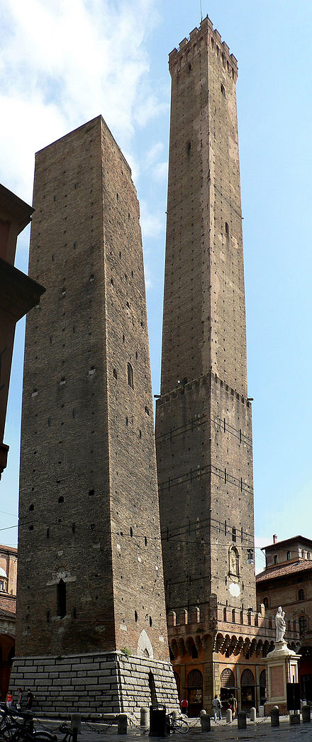 Two towers of Bologna