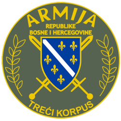Treći Korpus Armije Republike Bosne I Hercegovine: Historija, Organizacija i zona odgovornosti, Odlikovanja