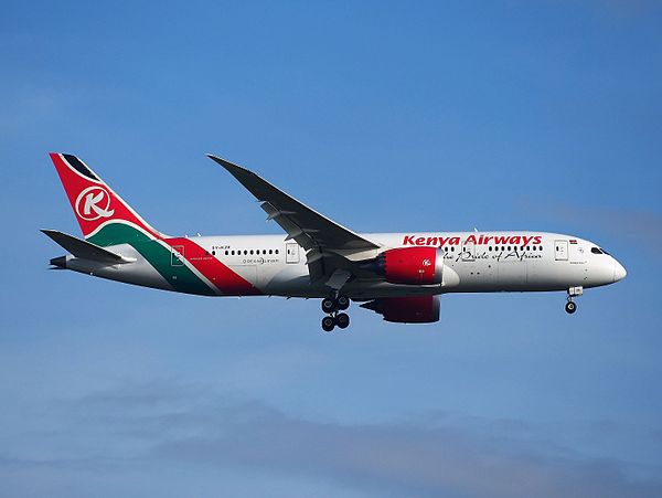 Kenya Airways Boeing 787-8