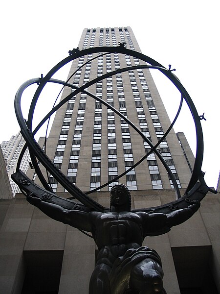 BSC operated from the 35th and 36th floors of the International Building, Rockefeller Center, New York during World War II
