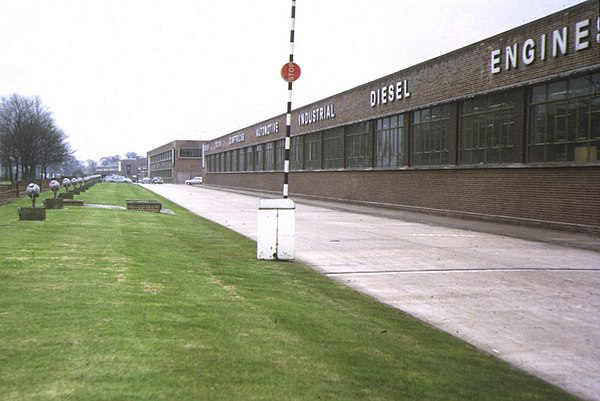 AEC Southall Works in 1973