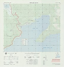 1969 map of Port Lane