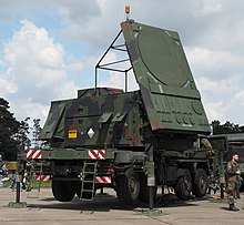 Das AN/MPQ-53 Multifunktions-Radargerät der Bundeswehr