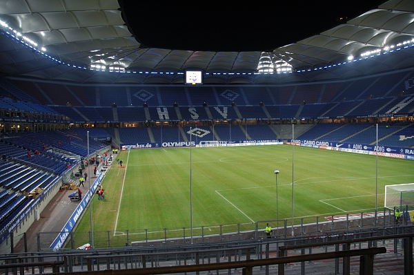 The Volksparkstadion, renamed to "Hamburg Arena" for the match, was selected as the venue for the 2010 final in March 2008.