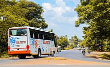 Bus in Moshi. A Bus in Moshi ,Kilimanjaro.jpg