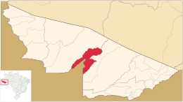 Santa Rosa do Purus – Mappa