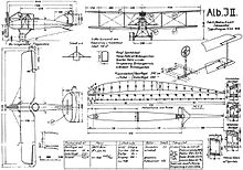 Albatros J.II drawing Albatros J.II dwg.jpg