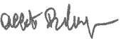 signature d'Alberto Bevilacqua