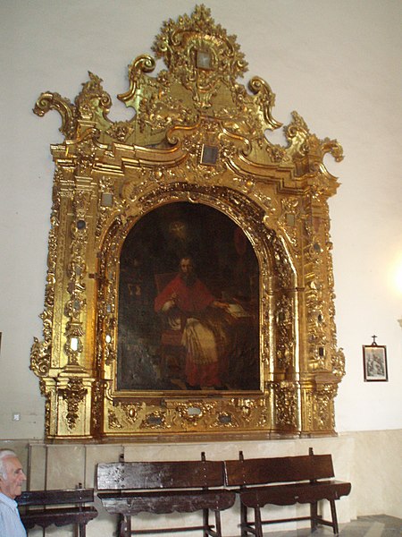 File:Altar de San Jerónimo. Convento de Santa Marta de Córdoba.JPG