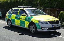 Skoda Octavia response car in 2017 Ambulance (34736058975) (cropped).jpg