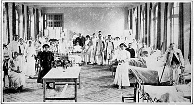 One of the Wards in the American Hospital in Paris.