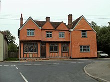 A typical example of timber framing, Benton Street An old house on Benton Street, Hadleigh, Suffolk - geograph.org.uk - 250221.jpg