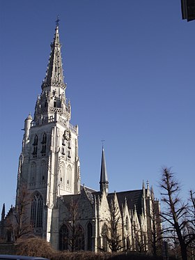 L'église collégiale Saints Pierre-et-Guidon, à Anderlecht