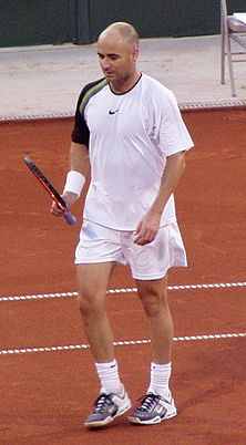 Andre Agassi vuonna 2005