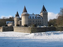 Anthée, the "de Fontaine" castle.