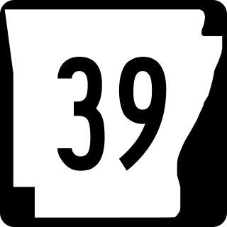 <span class="mw-page-title-main">Arkansas Highway 39</span> State highway in Arkansas, United States