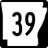Highway 39 marker