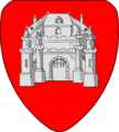 Coat of arms of the Belgian municipality of Beaumont.