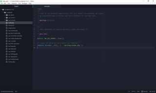 <span class="mw-page-title-main">Atom (text editor)</span> Free and open-source text and source code editor