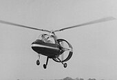 Avian Gyroplane with ducted pusher prop (but no tail-boom) Avian 2-180 Gyroplane.jpg