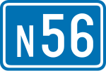 Miniatuur voor N56 (België)