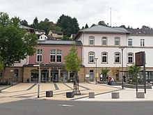 Bahnhof Idar-Oberstein nach der Sanierung 2018