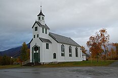 Kostel Balsfjord.