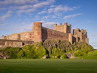 <span class="mw-page-title-main">Bamburgh Castle</span> Medieval castle in Northumberland, England