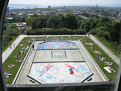 Basseng og utsikt fra Tarnhuset pa St. St. Hanshaugen.JPG