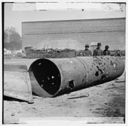 Battered smokestack from C.S.S. Virginia 023.jpg