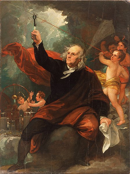 File:Benjamin West, English (born America) - Benjamin Franklin Drawing Electricity from the Sky - Google Art Project.jpg