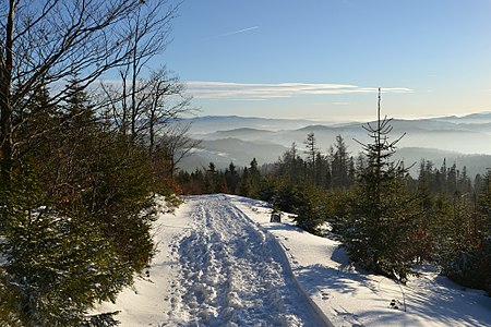 Beskid Sądecki mountains, Poland